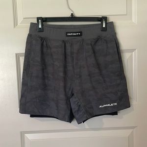 Alphalete Infinity Shorts with Liner